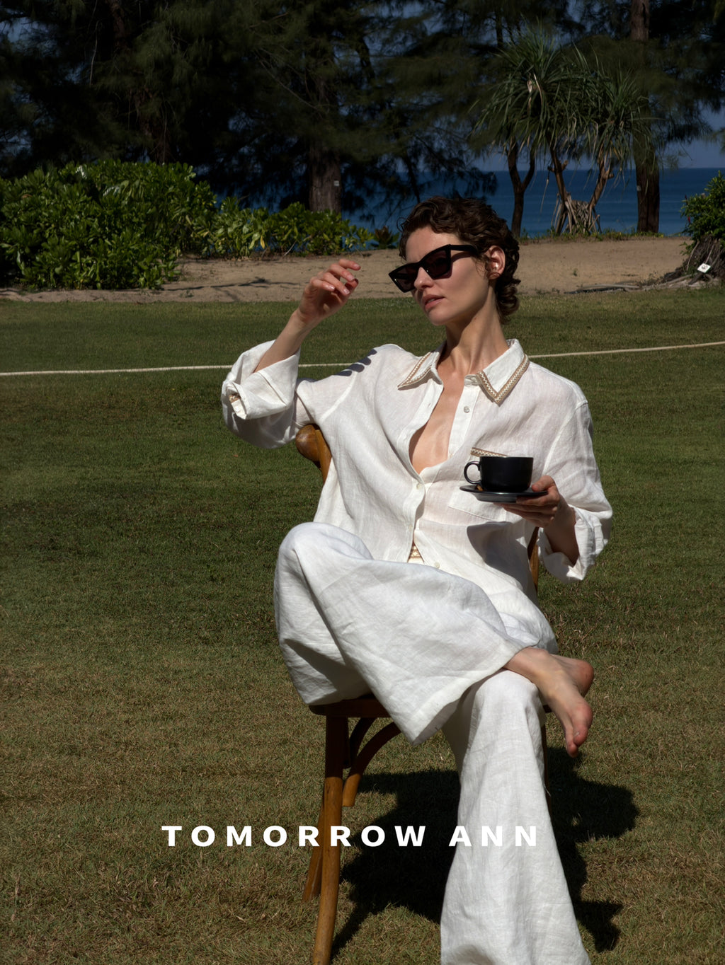 TOMORROW ANN Old Money Aesthetic Quiet Luxury Commuter Shirt - Spring 2026 Collection
