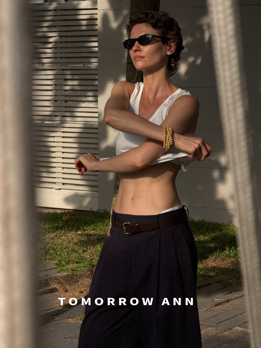 Tomorrow Ann Spring 2026 Chic Straight-Leg Loose Casual Pants - Versatile Fashion Trousers