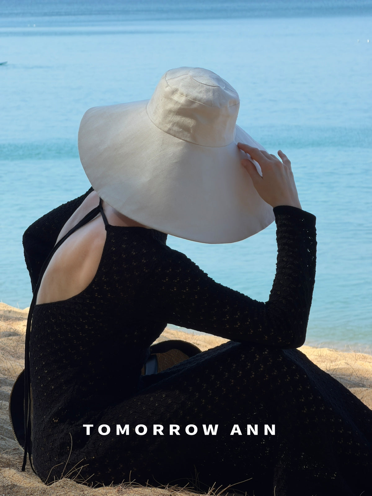 Early Spring 2026! 【TOMORROW ANN】 Hollow-out Open Back Slim Fit Maxi Dress (Contains 15% Wool) 12751# OZQ