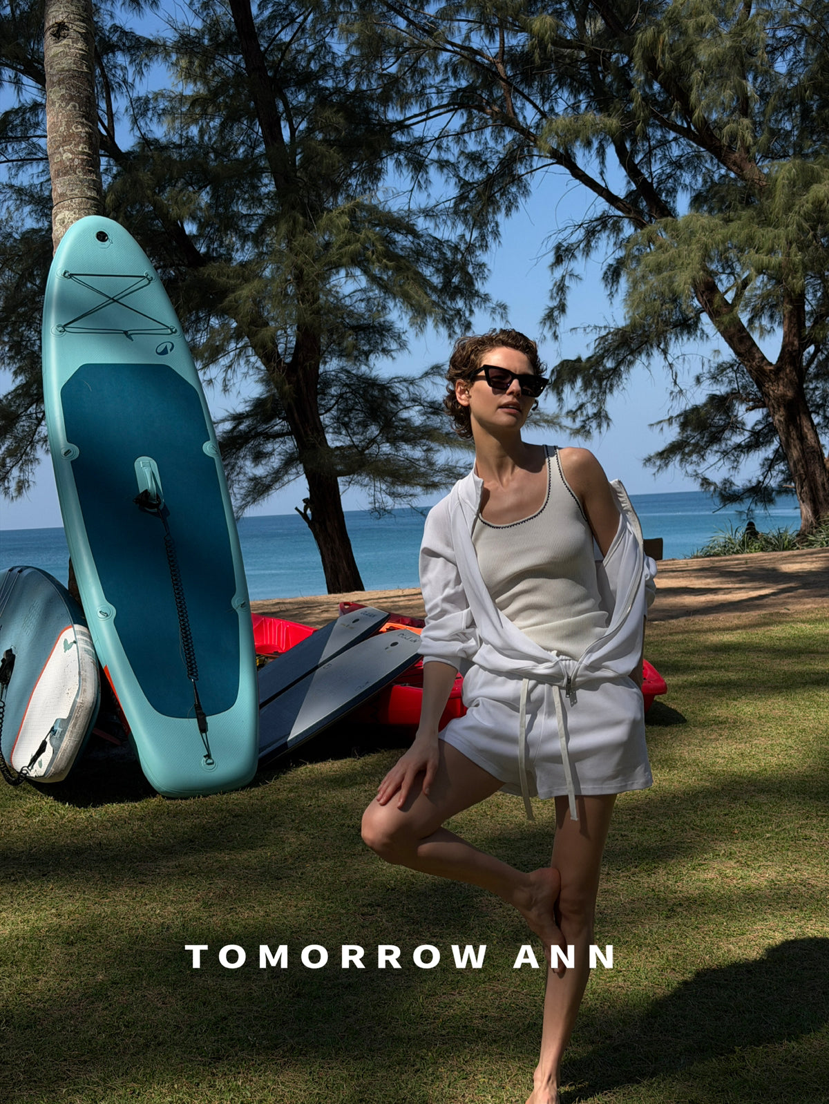 2026 Early Spring! [TOMORROW ANN] Minimalist Contrast Topstitch Slim Vest 12800# OZQ
