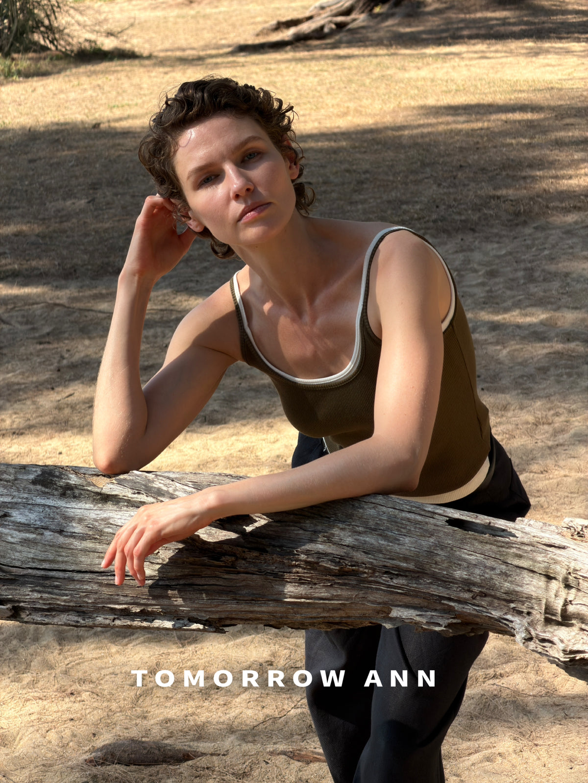 TOMORROW ANN Spring 2026 Minimalist Chic Versatile Casual Camisole