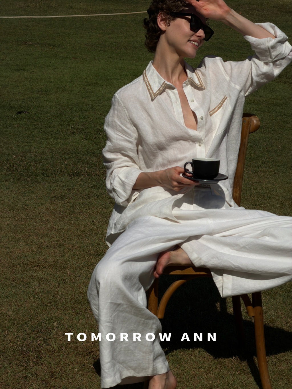 TOMORROW ANN Old Money Aesthetic Quiet Luxury Commuter Shirt - Spring 2026 Collection