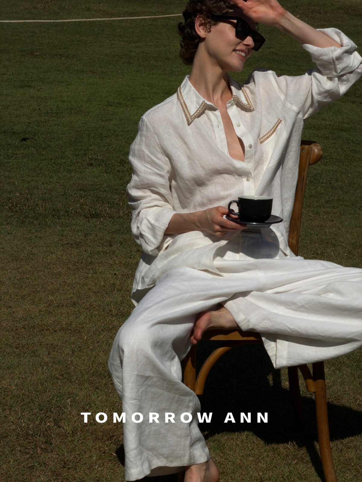 TOMORROW ANN Old Money Aesthetic Quiet Luxury Commuter Shirt - Spring 2026 Collection