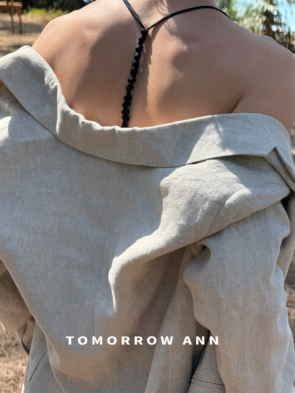 TOMORROW ANN Elegant Business Casual Double-Breasted Blazer - Timeless Commuter Style