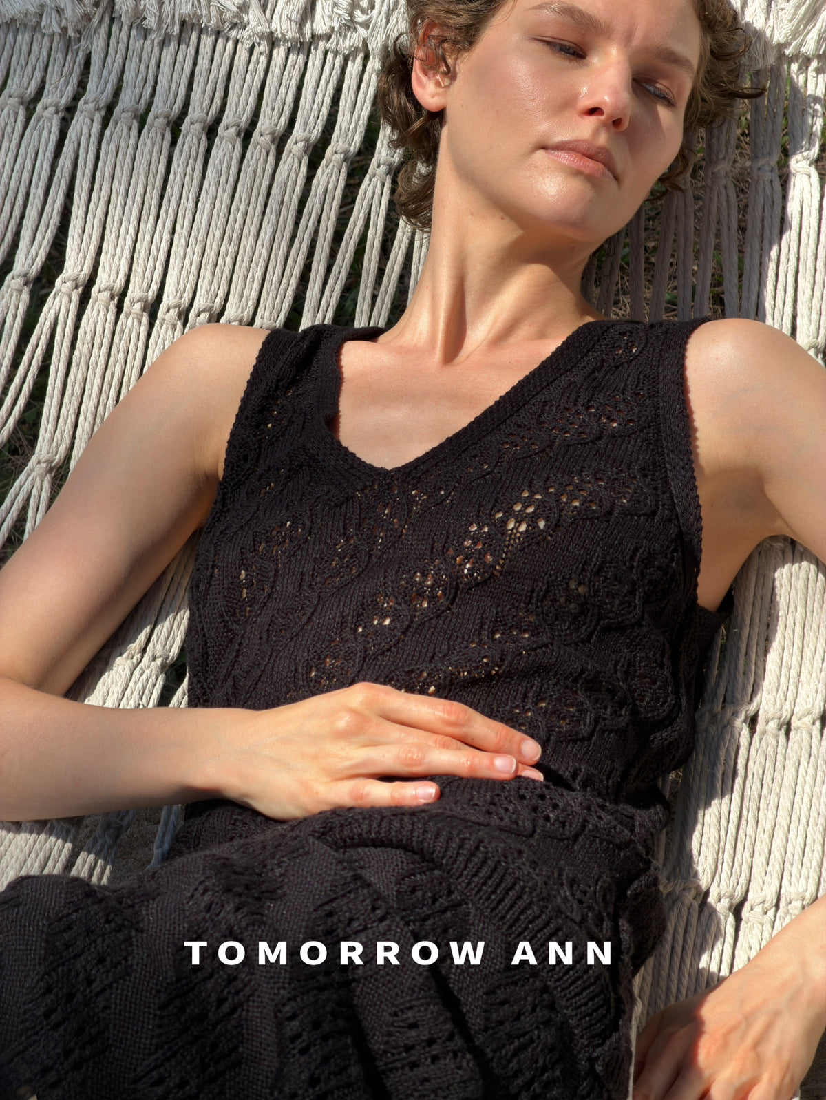 [TOMORROW ANN] Elegant Slim Fit Knit Dress & Vest Two-Piece Set - 2026 Spring Collection
