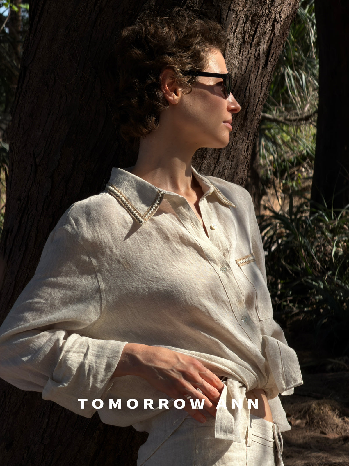 TOMORROW ANN Old Money Aesthetic Quiet Luxury Commuter Shirt - Spring 2026 Collection
