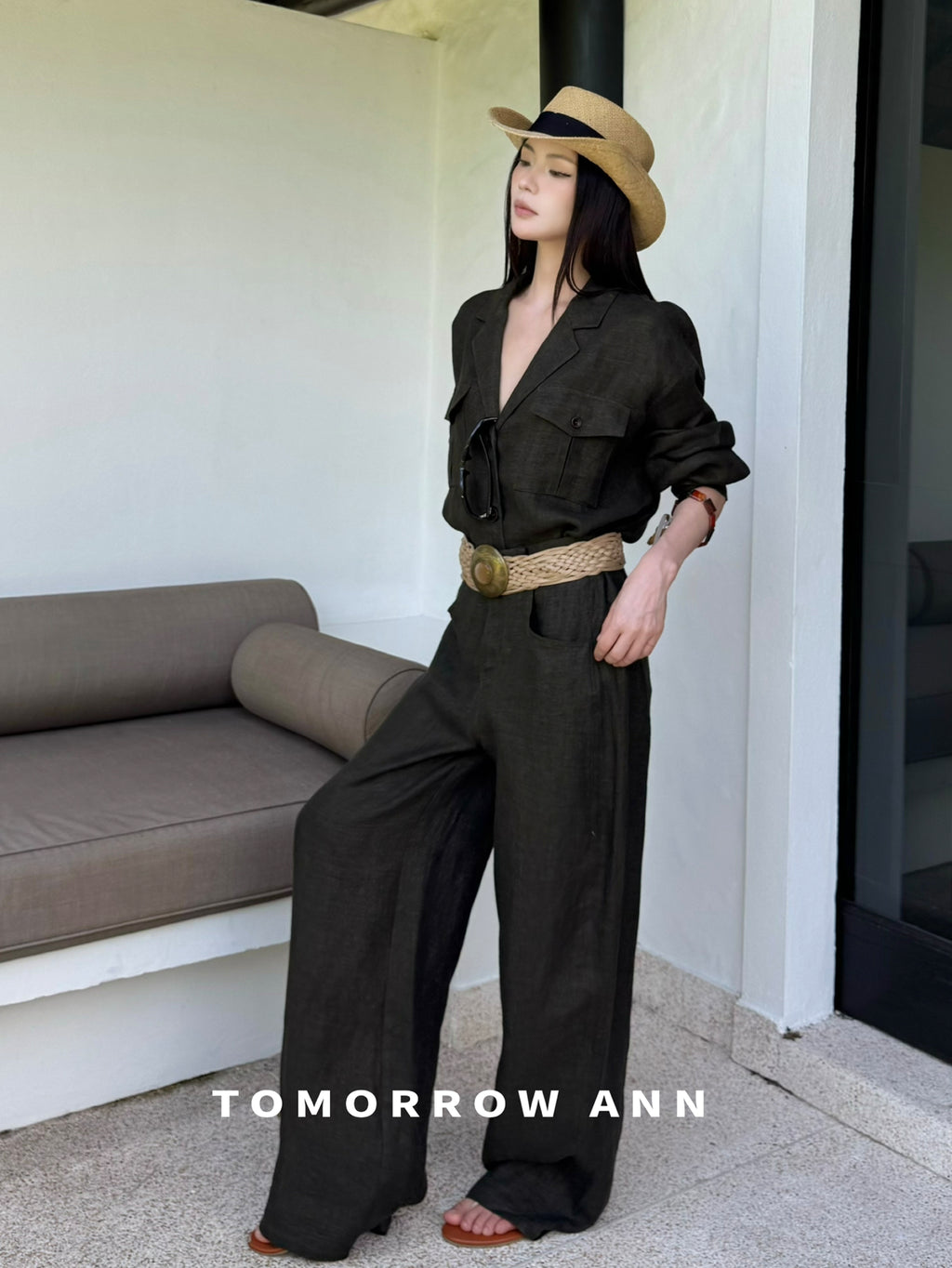 Early Spring 2026! [TOMORROW ANN] Retro Temperament Commuter Versatile Short Jacket 12860# OZQ