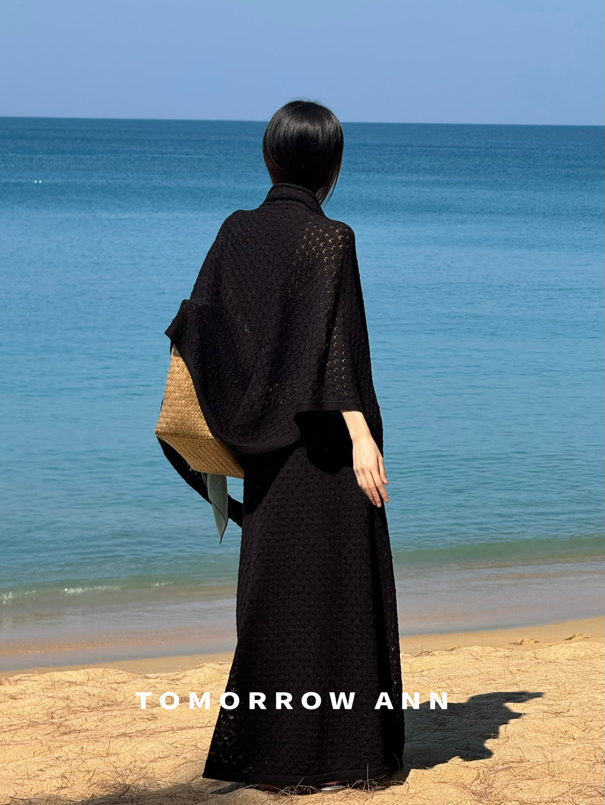 TOMORROW ANN Elegant Designer Fashion Shawl