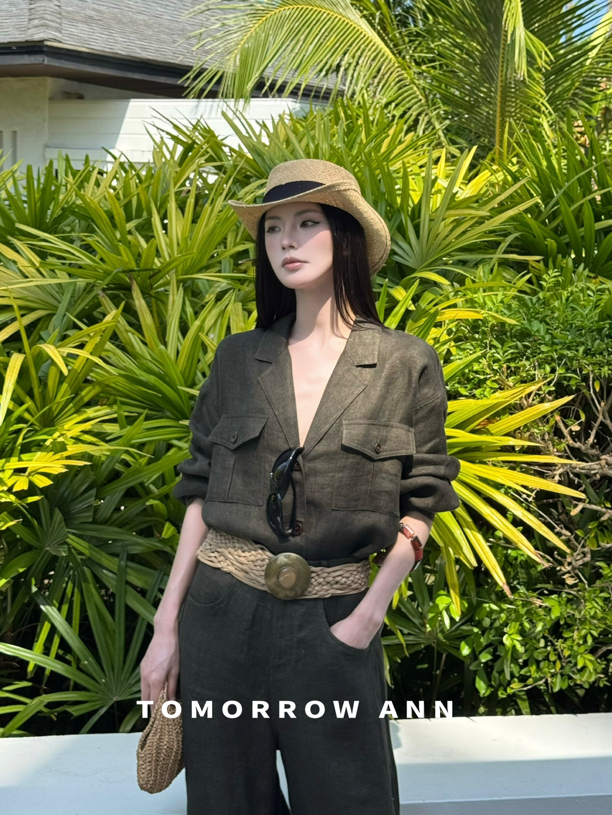 Early Spring 2026! [TOMORROW ANN] Retro Temperament Commuter Versatile Short Jacket 12860# OZQ