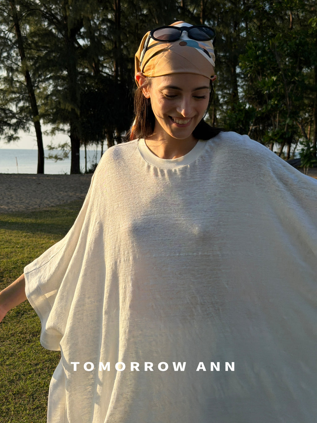 TOMORROW ANN Early Spring Minimalist Loose Casual Versatile Blouse for Women