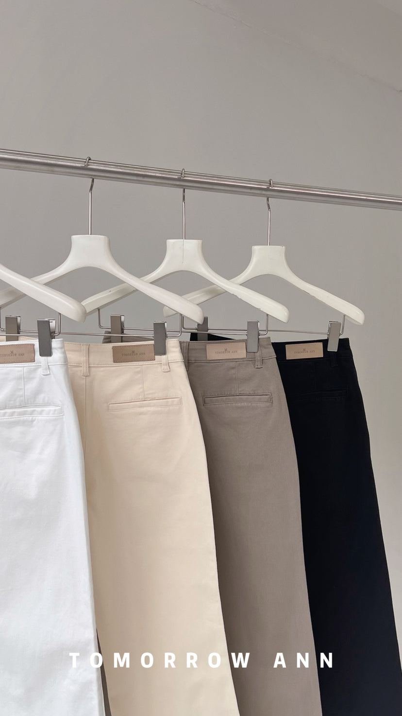 Tomorrow Ann 2026 Spring Collection - Slimming Chic Straight-Leg Casual Pants for Women