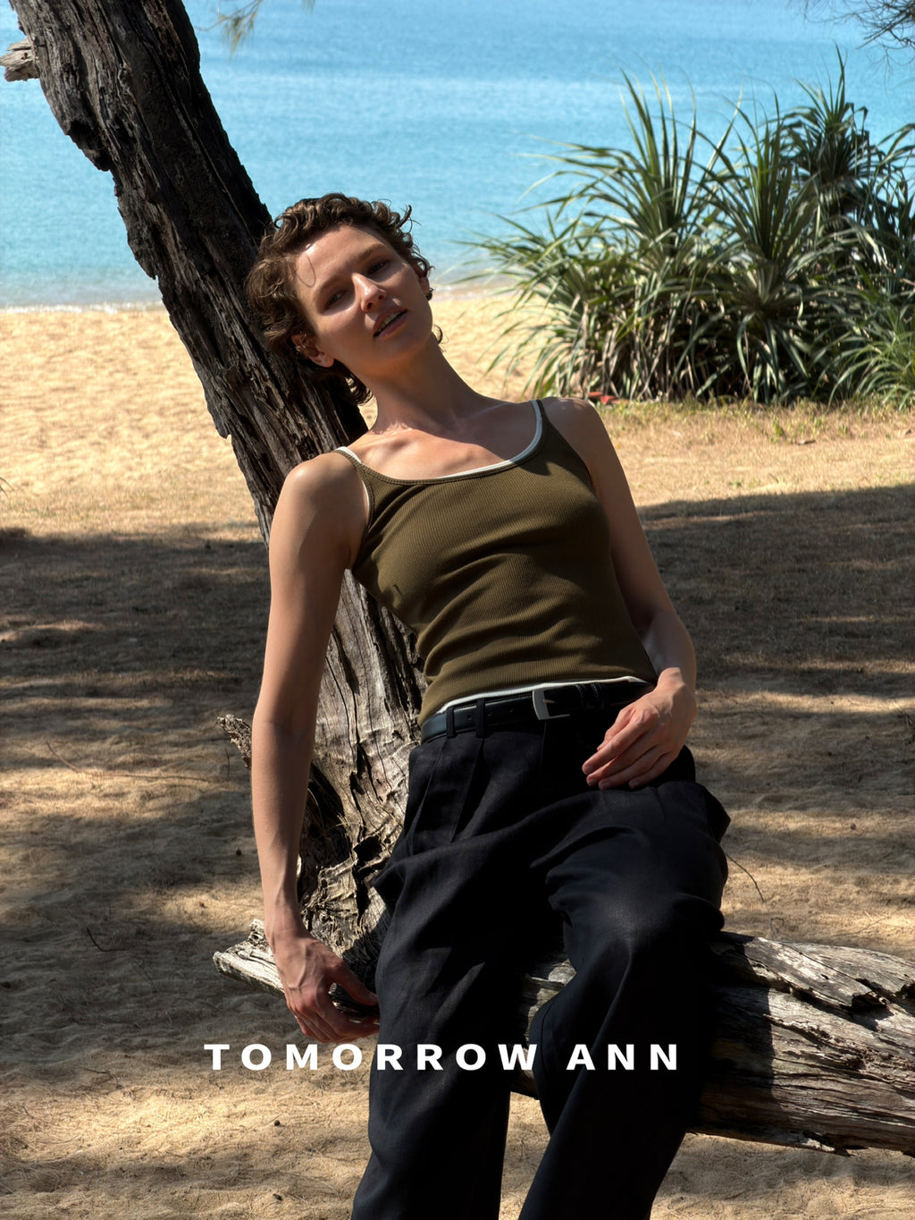 TOMORROW ANN Spring 2026 Minimalist Chic Versatile Casual Camisole