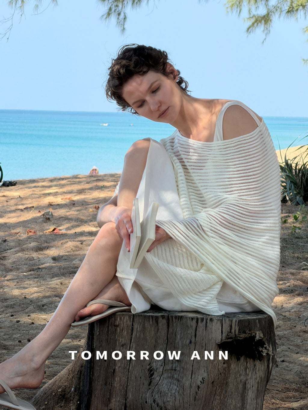 Tomorrow Ann 2026 Early Spring Minimalist Elegant Backless Maxi Vest Dress