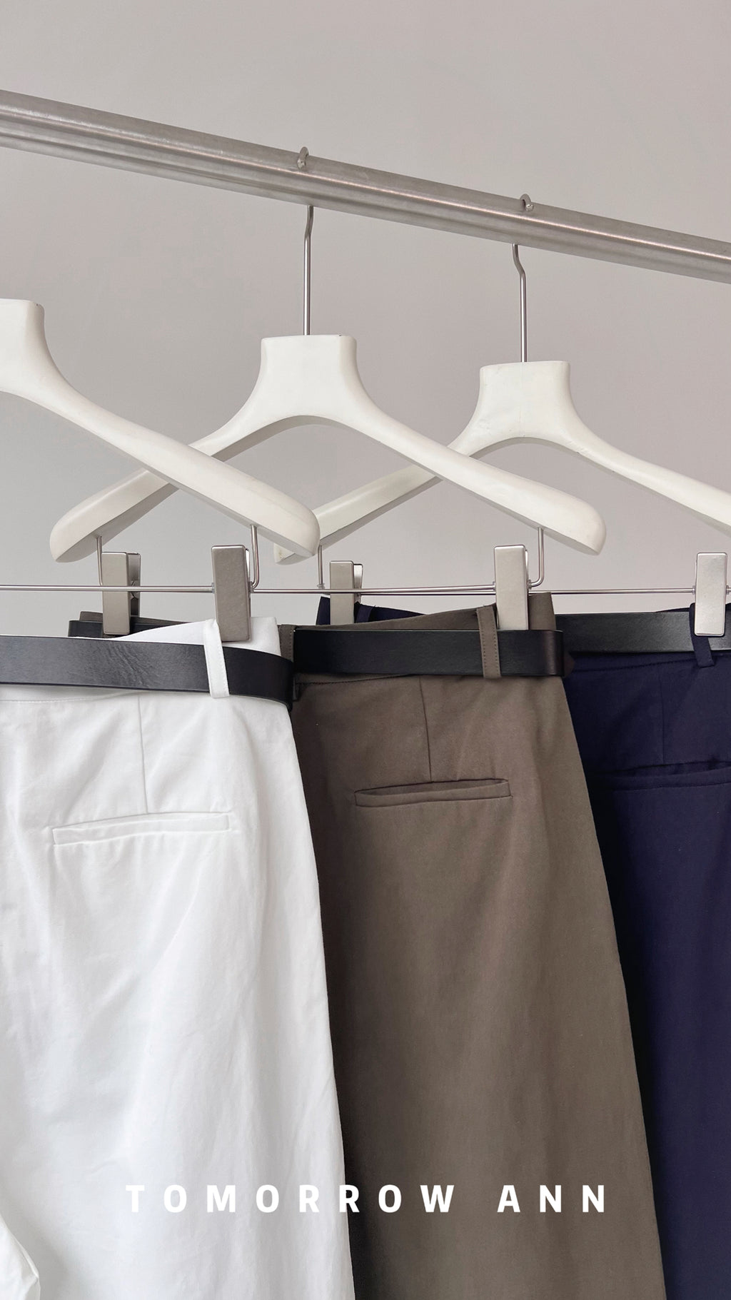 Tomorrow Ann Spring 2026 Chic Straight-Leg Loose Casual Pants - Versatile Fashion Trousers