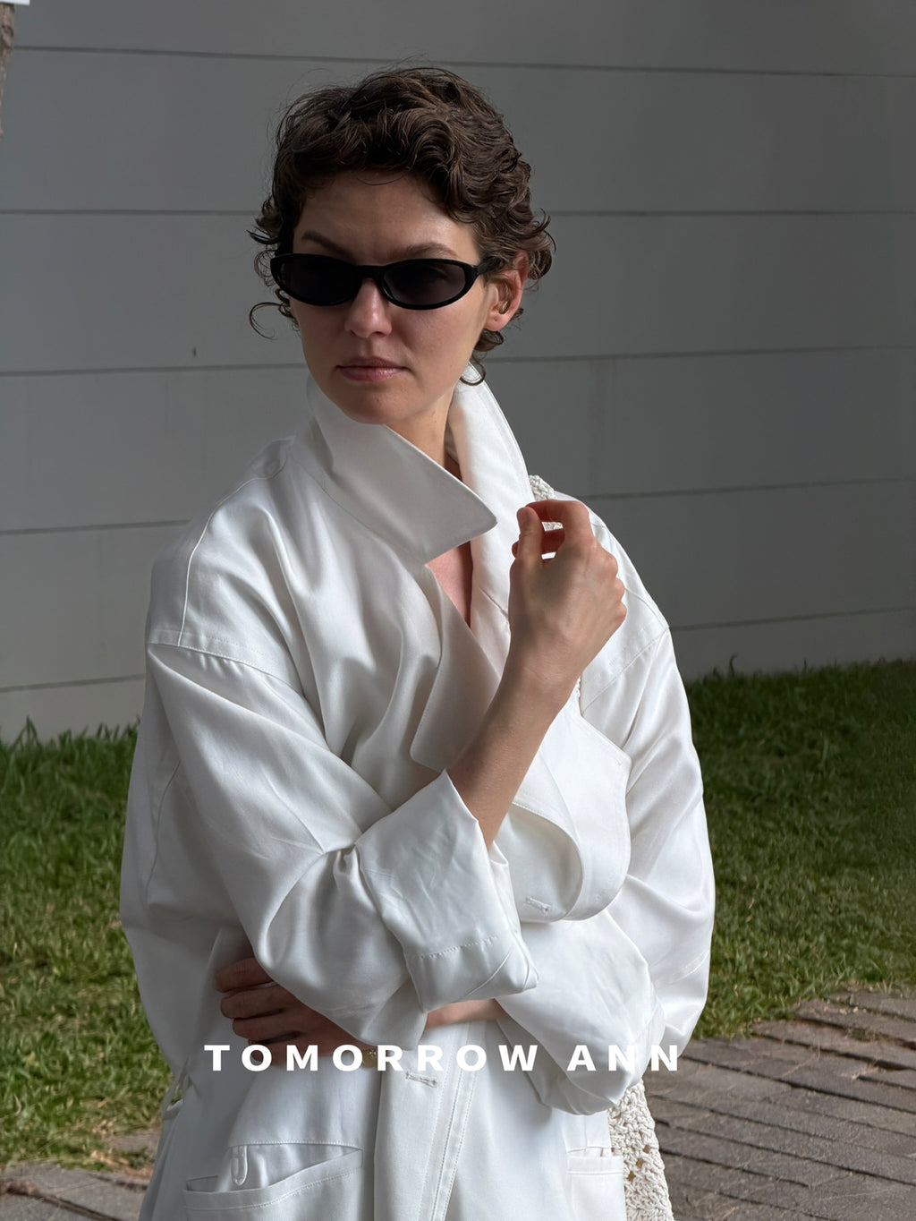 Spring 2026! [TOMORROW ANN] Designer Elegant Long Versatile Trench Coat (with Belt) 12871# OZQ