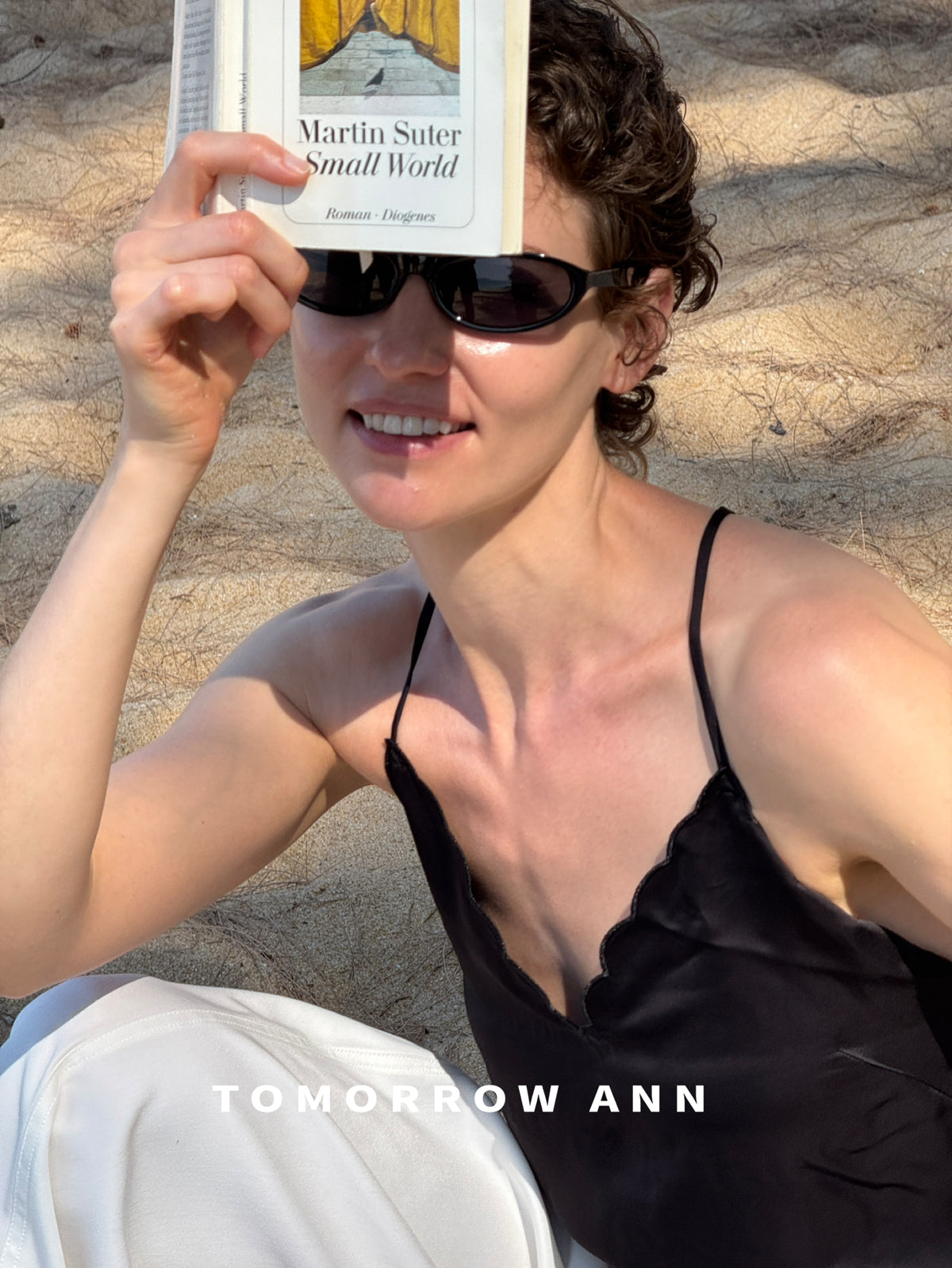 Early Spring 2026! 【TOMORROW ANN】Hand-Woven Cord Embroidered Camisole Vest 12668# OZQ