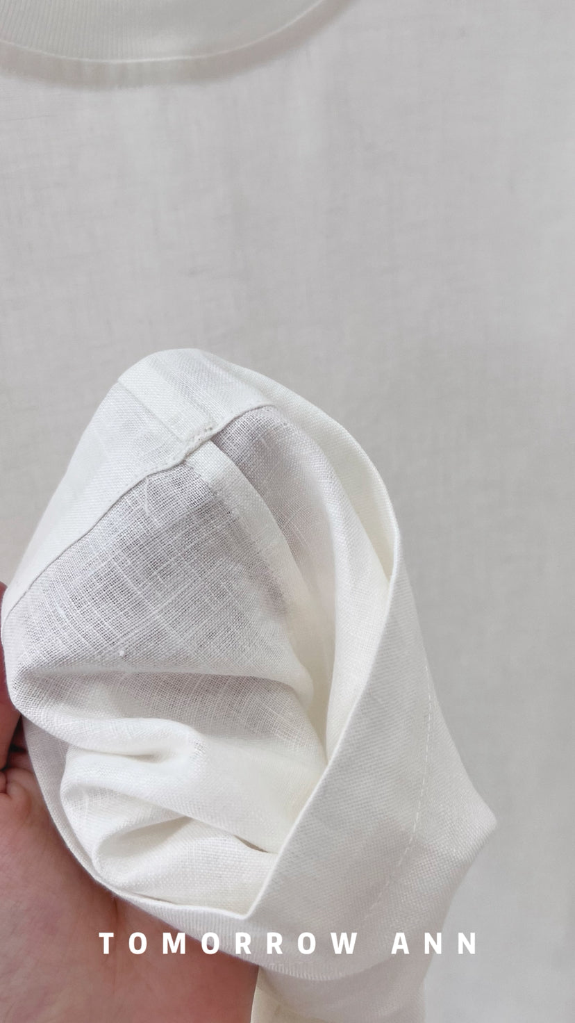 TOMORROW ANN Spring 2026 Elegant Loose-Fit Blouse - Minimalist Relaxed Style