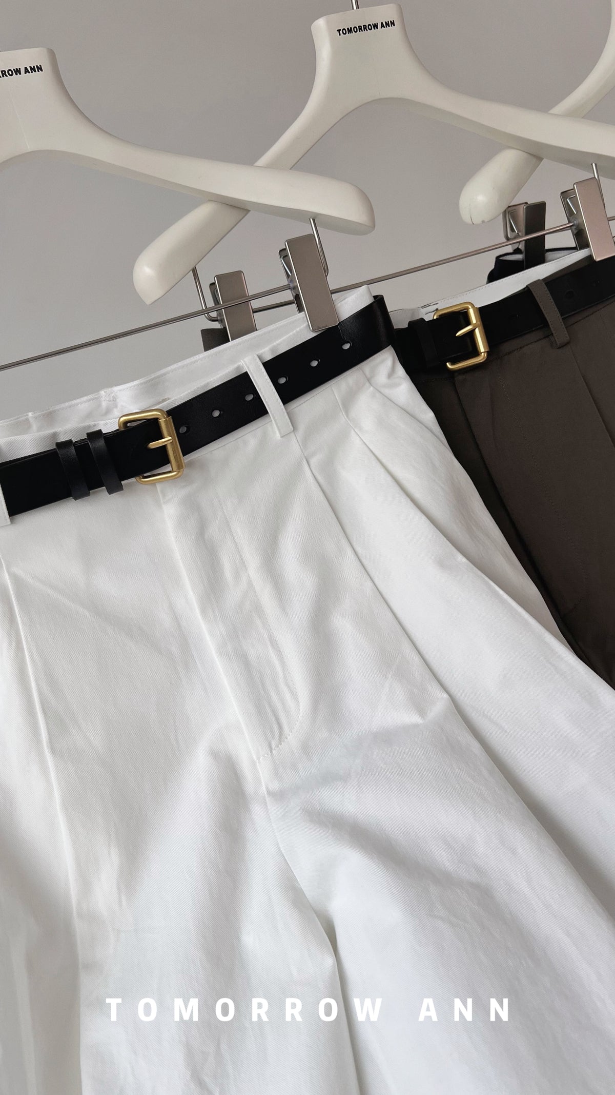 Tomorrow Ann Spring 2026 Chic Straight-Leg Loose Casual Pants - Versatile Fashion Trousers