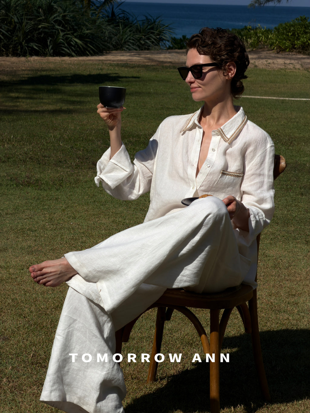 TOMORROW ANN Old Money Aesthetic Quiet Luxury Commuter Shirt - Spring 2026 Collection