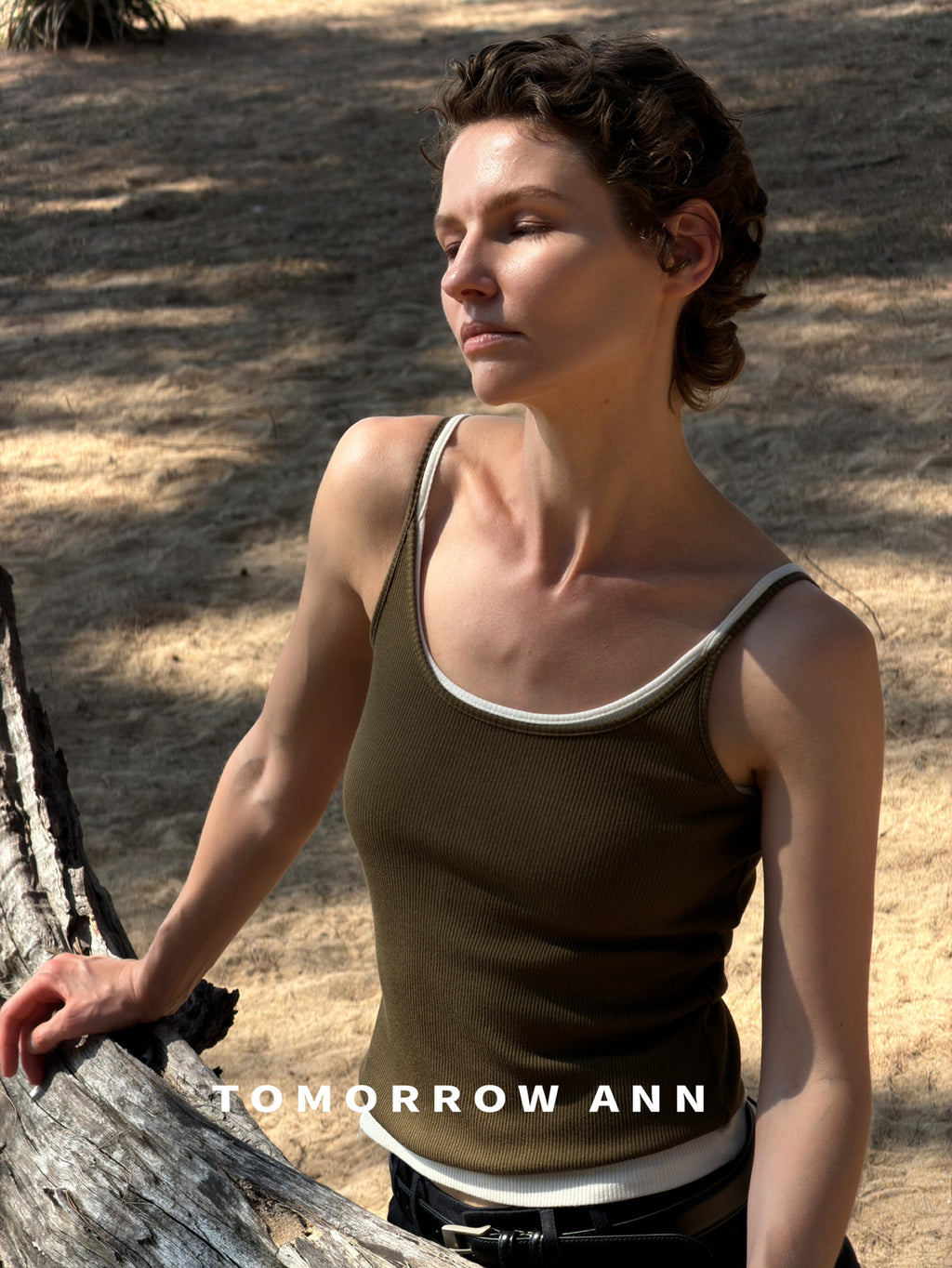 TOMORROW ANN Spring 2026 Minimalist Chic Versatile Casual Camisole