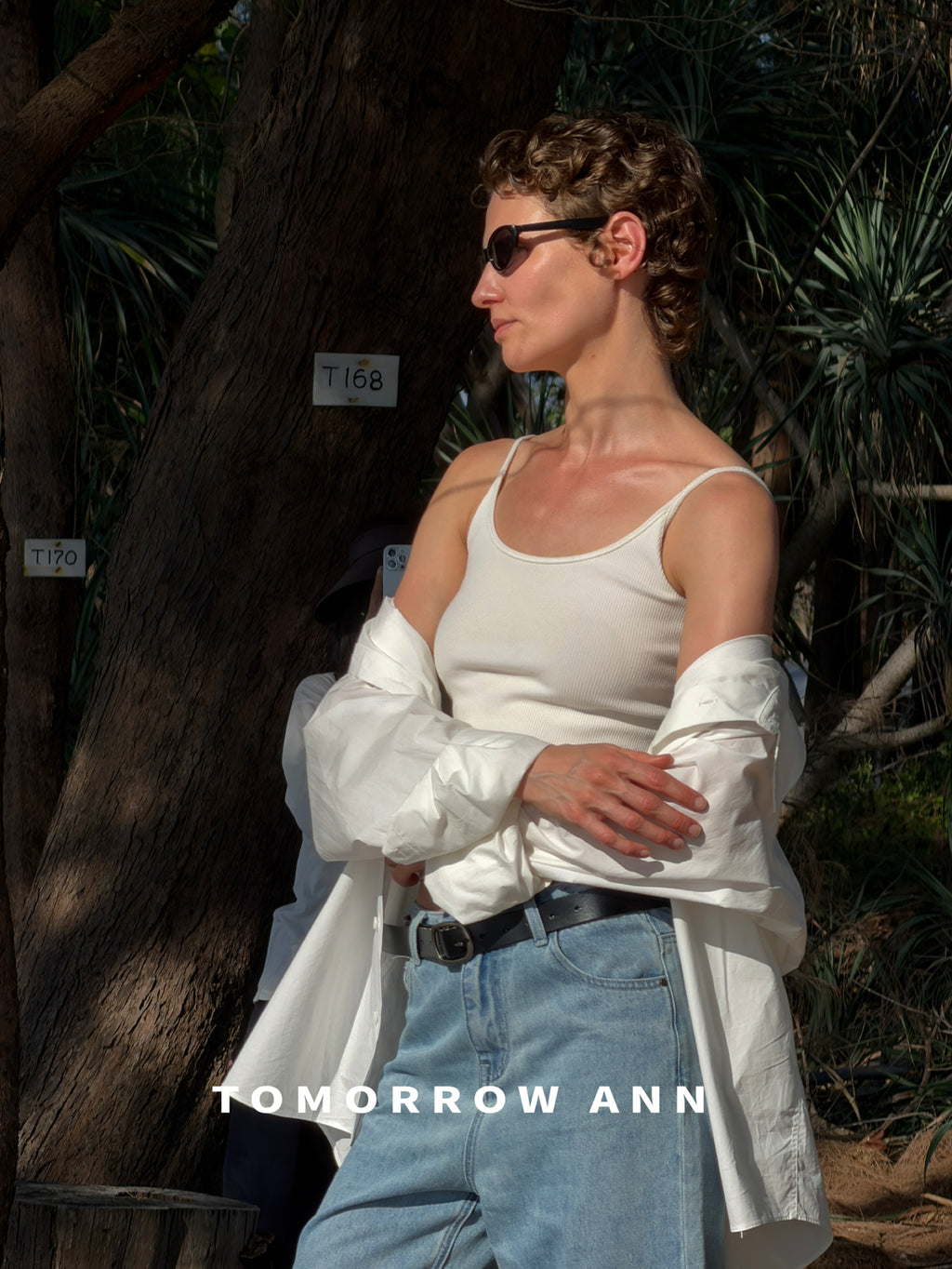 TOMORROW ANN Spring 2026 Minimalist Chic Versatile Casual Camisole