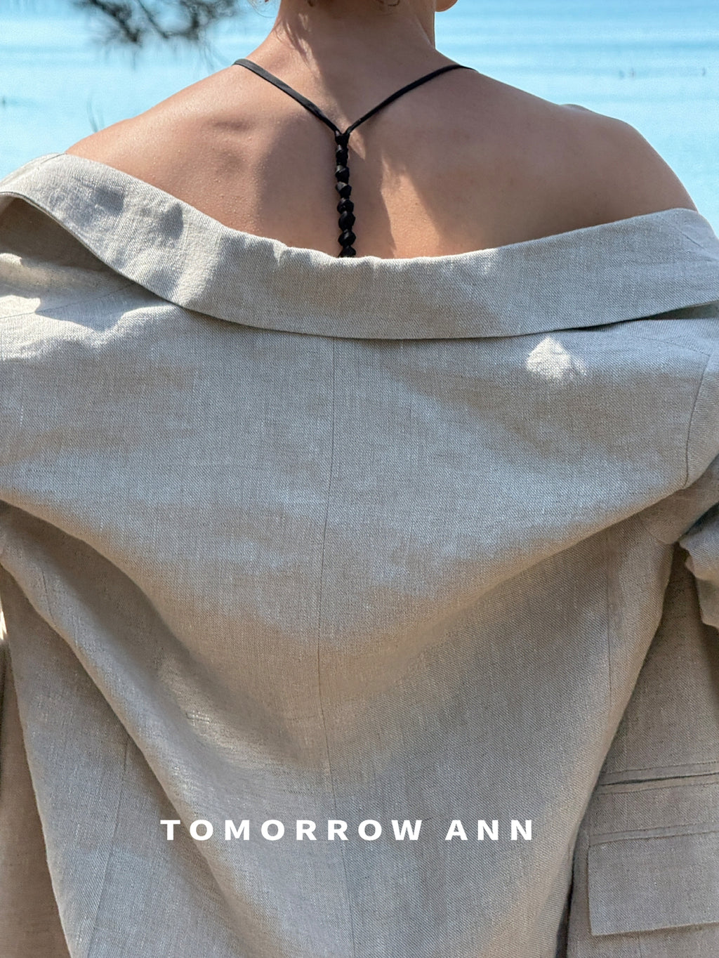 TOMORROW ANN Elegant Business Casual Double-Breasted Blazer - Timeless Commuter Style