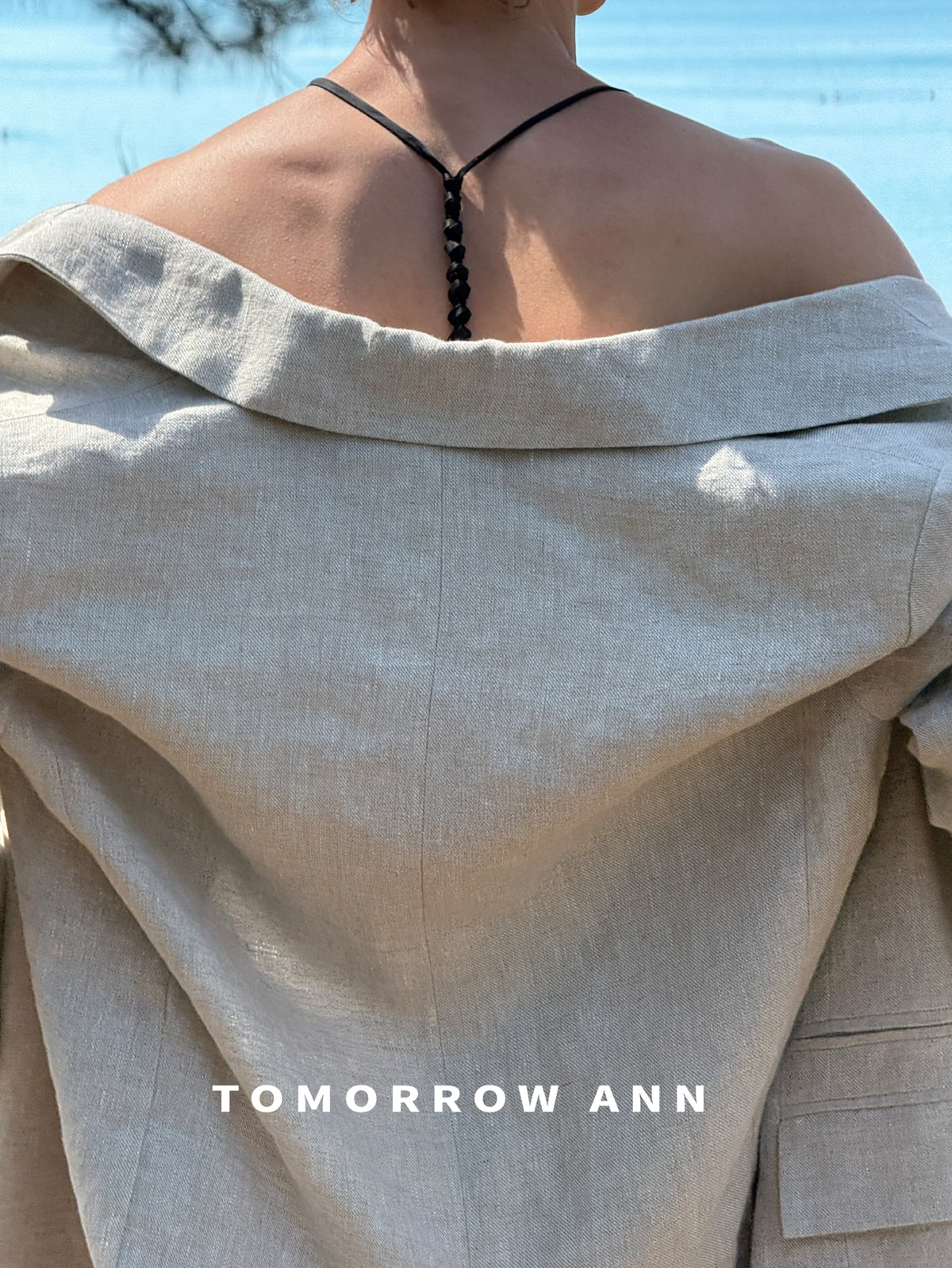TOMORROW ANN Elegant Business Casual Double-Breasted Blazer - Timeless Commuter Style