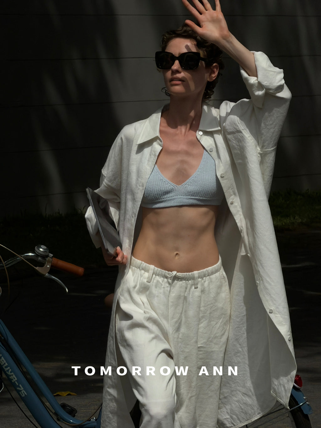 TOMORROW ANN Spring 2026 Designer Elegant Loose Versatile Button-Down Shirt