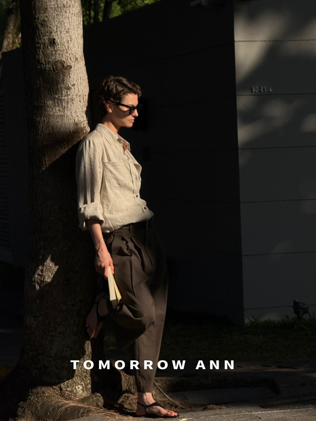 Tomorrow Ann Spring 2026 Chic Straight-Leg Loose Casual Pants - Versatile Fashion Trousers