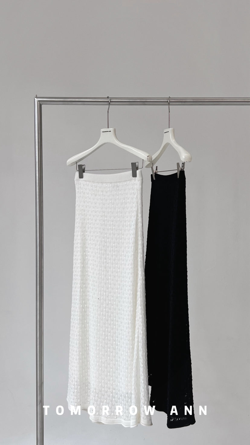 TOMORROW ANN Elegant High-Waist Slimming Maxi Skirt - Early Spring Fashion