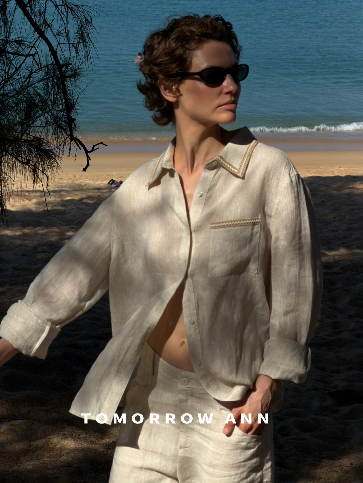 TOMORROW ANN Old Money Aesthetic Quiet Luxury Commuter Shirt - Spring 2026 Collection