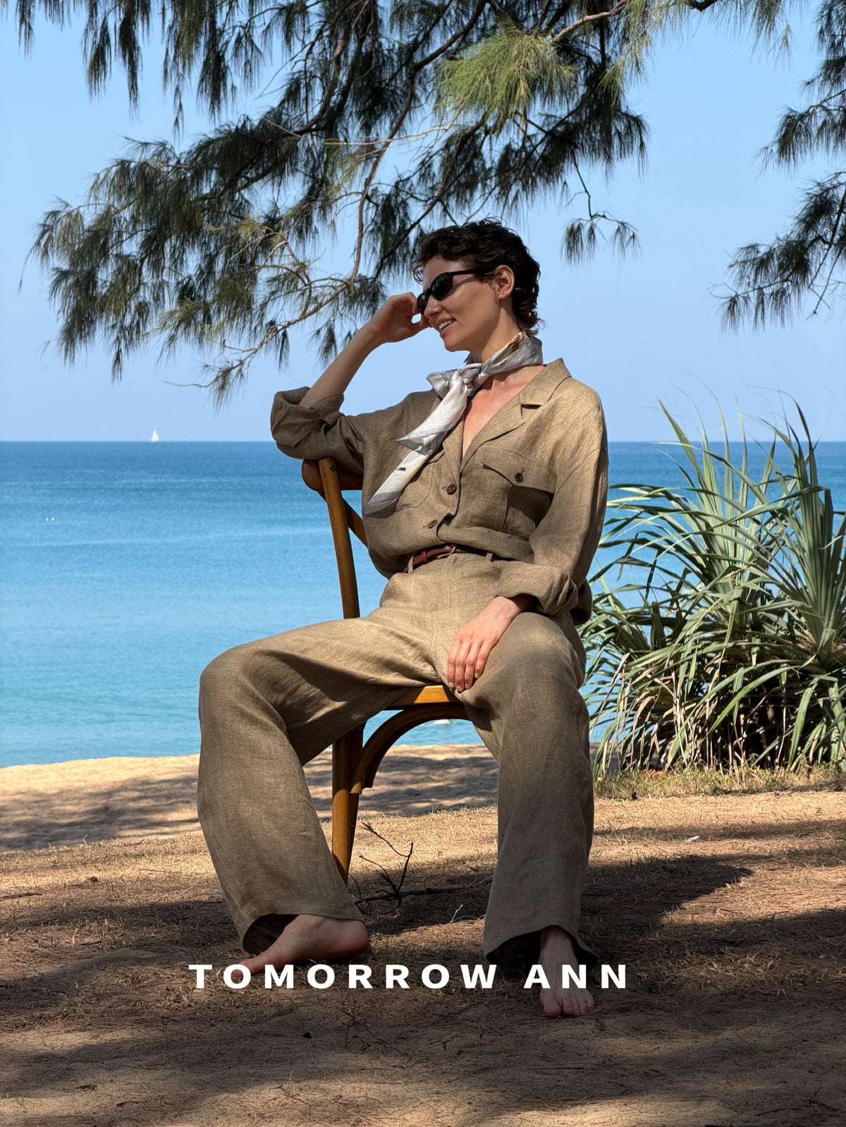 2026 Early Spring [TOMORROW ANN] Chic Slimming Straight-Leg Casual Pants