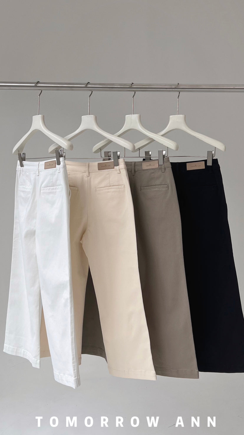 Tomorrow Ann 2026 Spring Collection - Slimming Chic Straight-Leg Casual Pants for Women
