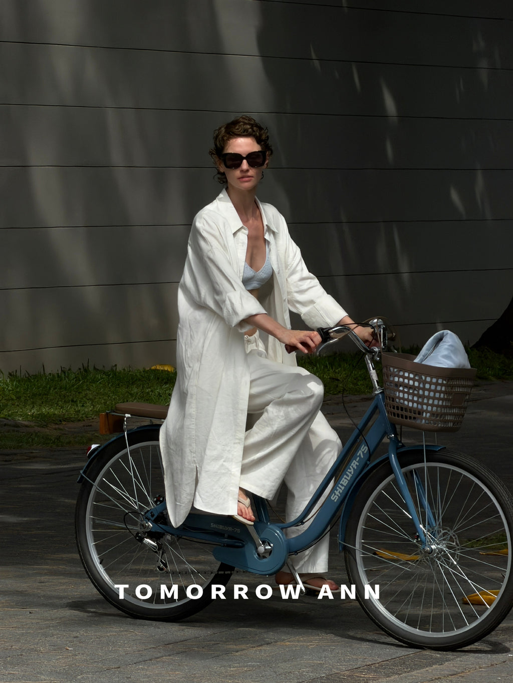 TOMORROW ANN Spring 2026 Designer Elegant Loose Versatile Button-Down Shirt