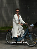 TOMORROW ANN Spring 2026 Designer Elegant Loose Versatile Button-Down Shirt