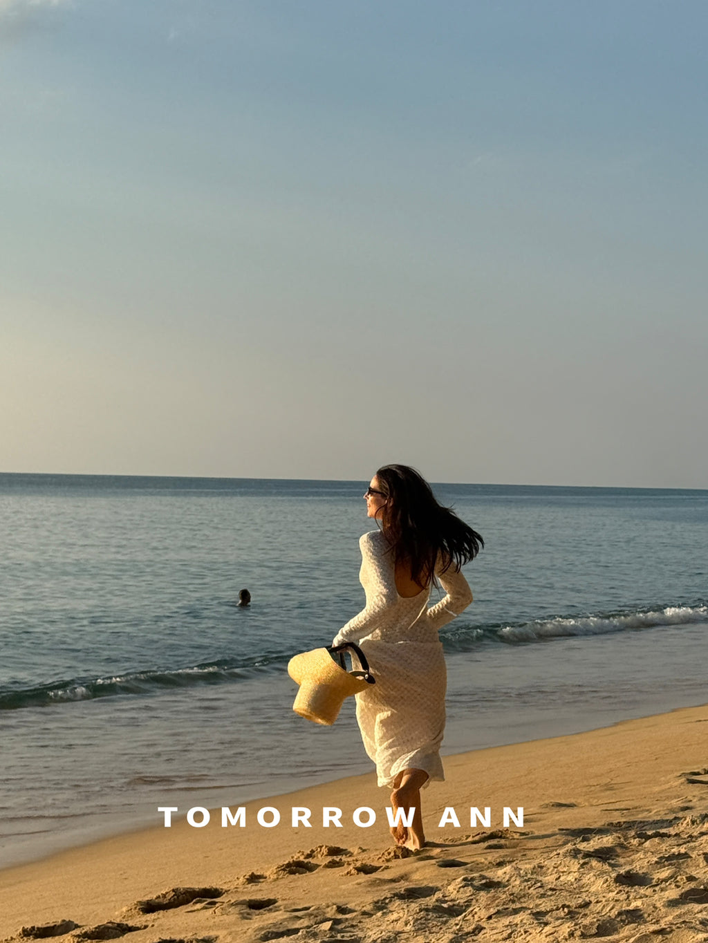 Early Spring 2026! 【TOMORROW ANN】 Hollow-out Open Back Slim Fit Maxi Dress (Contains 15% Wool) 12751# OZQ