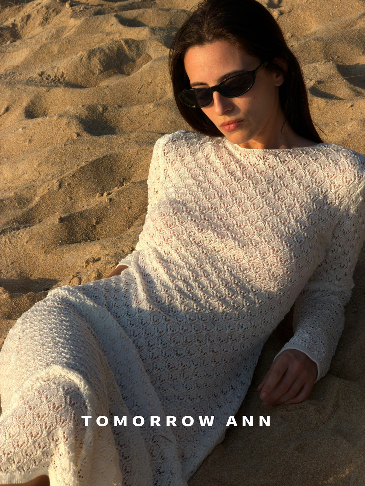 Early Spring 2026! 【TOMORROW ANN】 Hollow-out Open Back Slim Fit Maxi Dress (Contains 15% Wool) 12751# OZQ