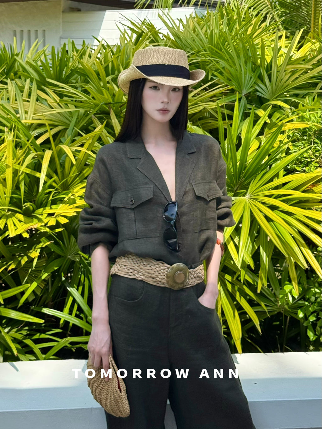 Early Spring 2026! [TOMORROW ANN] Retro Temperament Commuter Versatile Short Jacket 12860# OZQ