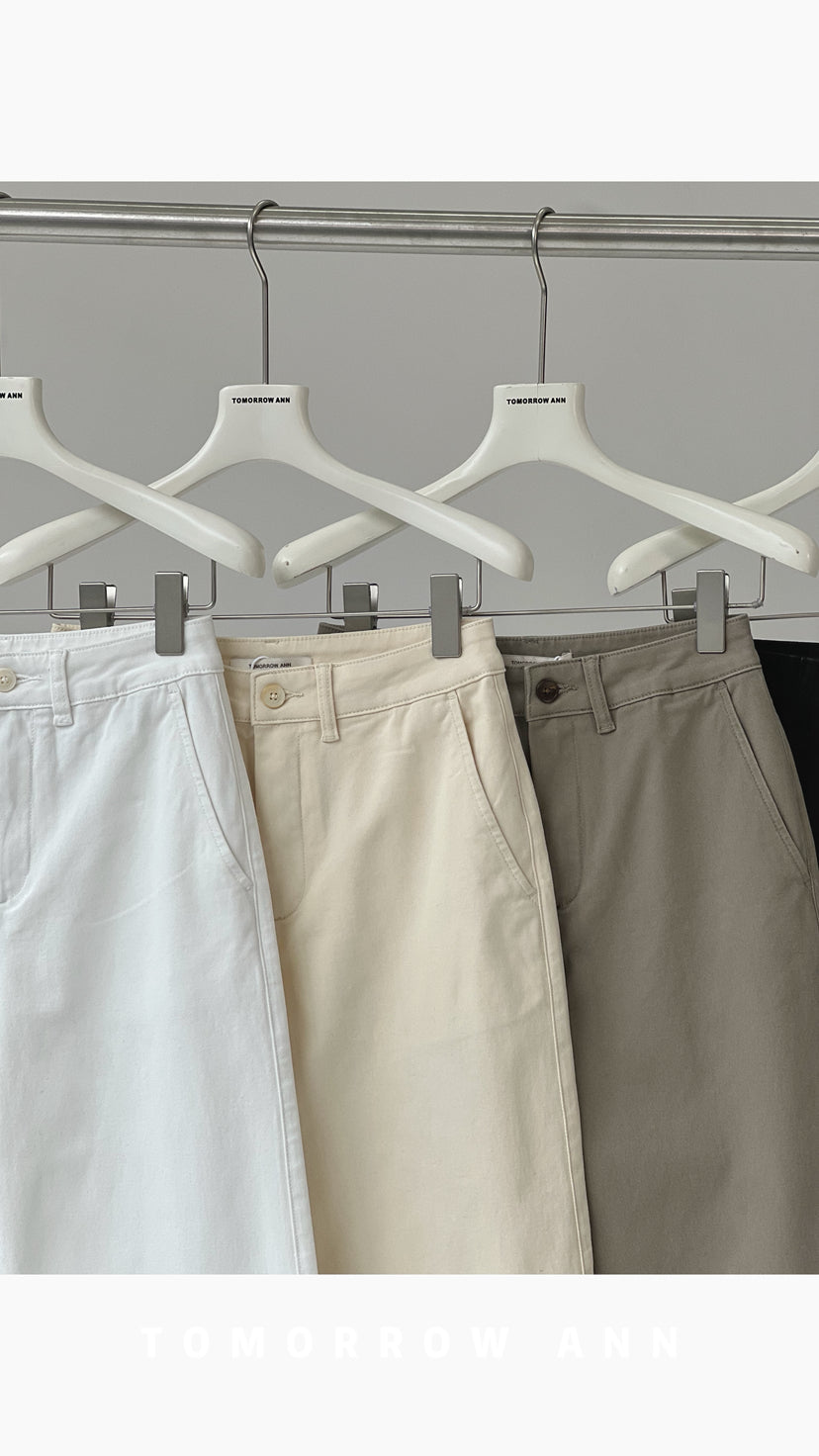 Tomorrow Ann 2026 Spring Collection - Slimming Chic Straight-Leg Casual Pants for Women