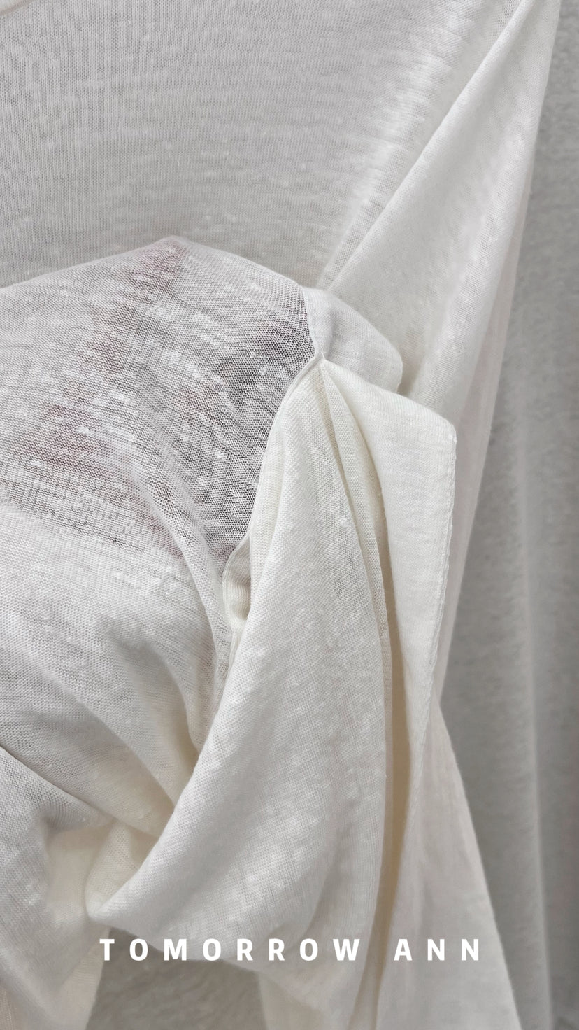 TOMORROW ANN Early Spring Minimalist Loose Casual Versatile Blouse for Women