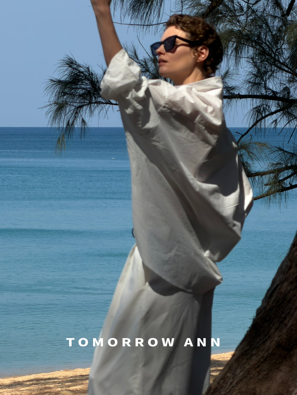 Early Spring '26! 【TOMORROW ANN】Silhouette Curved Versatile Ankle-Length Casual Pants (with Belt) 12722# OZQ