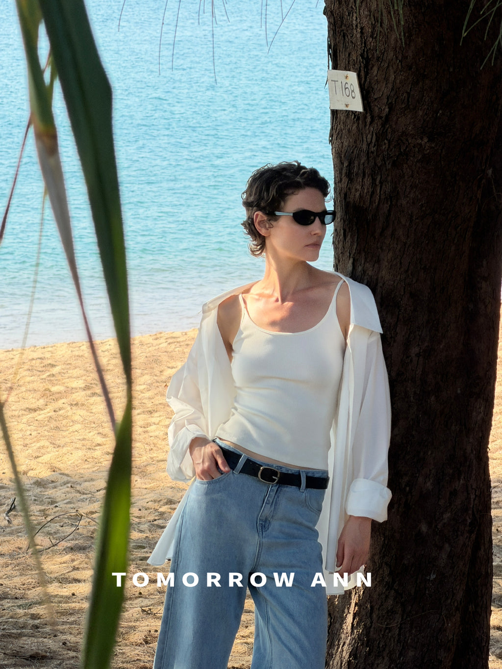TOMORROW ANN Spring 2026 Minimalist Chic Versatile Casual Camisole