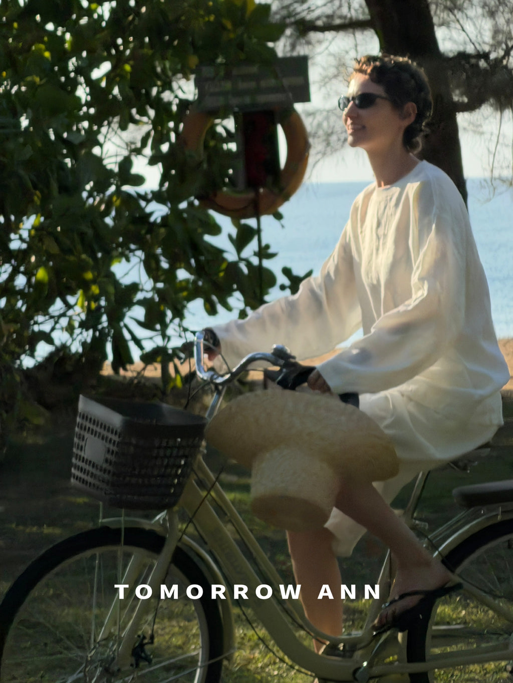 TOMORROW ANN Premium Linen Straight-Leg Relaxed Fit Casual Pants for Women - 2026 Spring Collection
