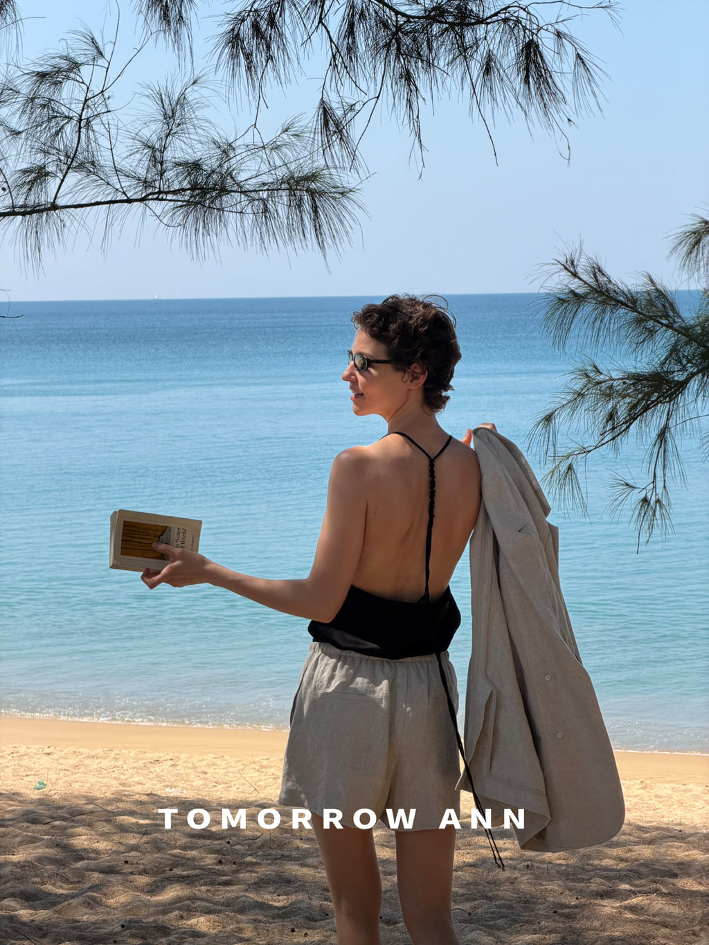TOMORROW ANN Spring 2026 Women's Elegant Drawstring Casual Shorts - Premium Versatile Fashion