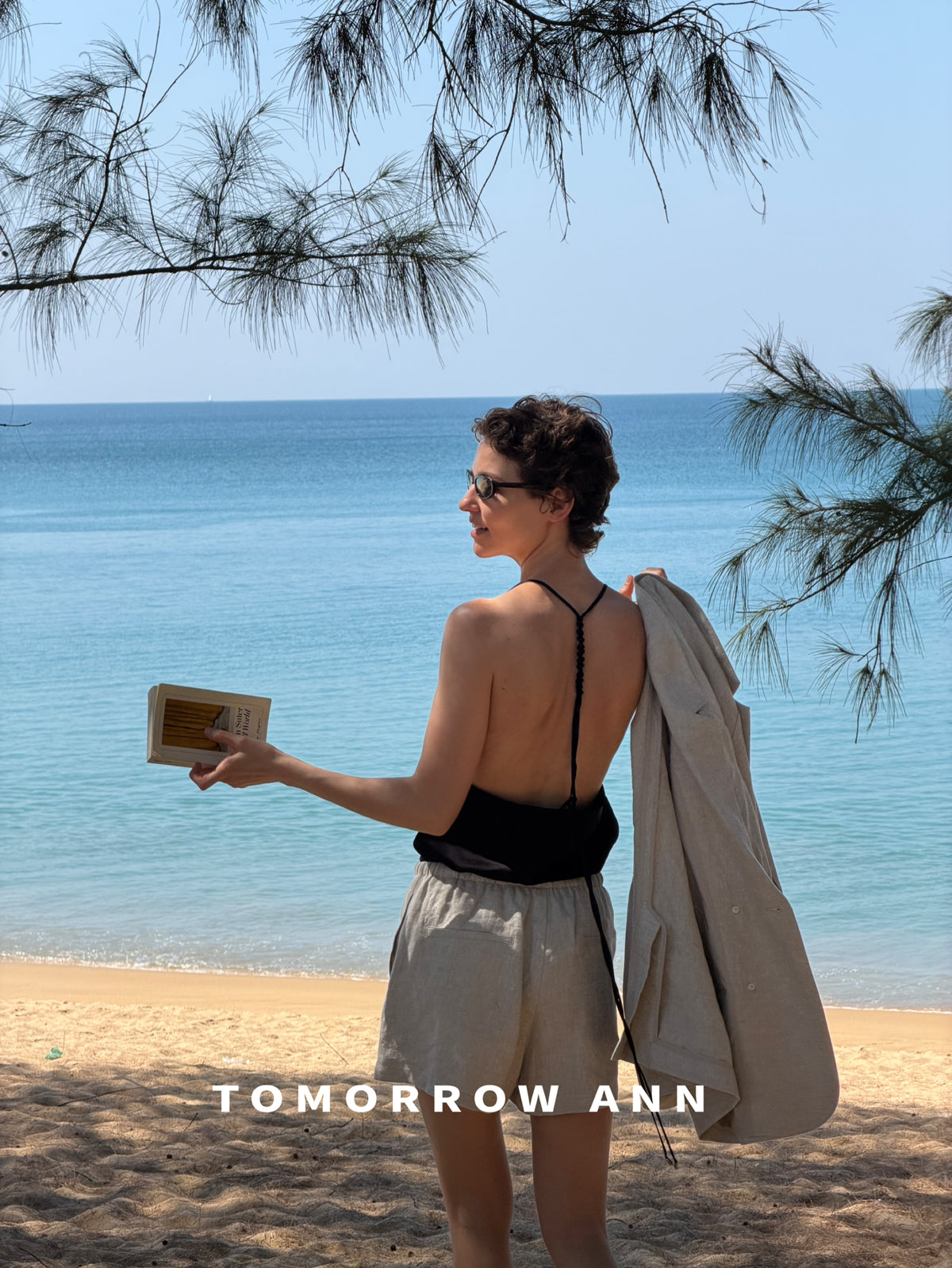 TOMORROW ANN Spring 2026 Women's Elegant Drawstring Casual Shorts - Premium Versatile Fashion