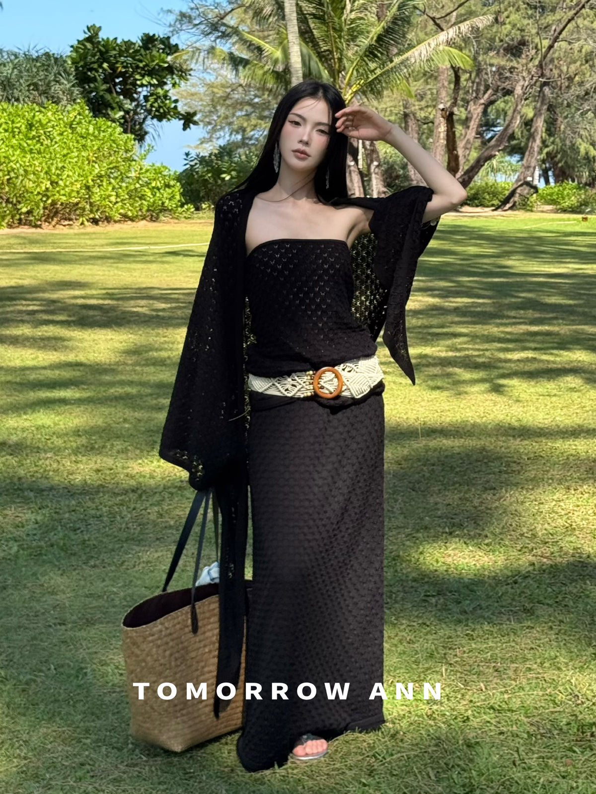 TOMORROW ANN Elegant Designer Fashion Shawl
