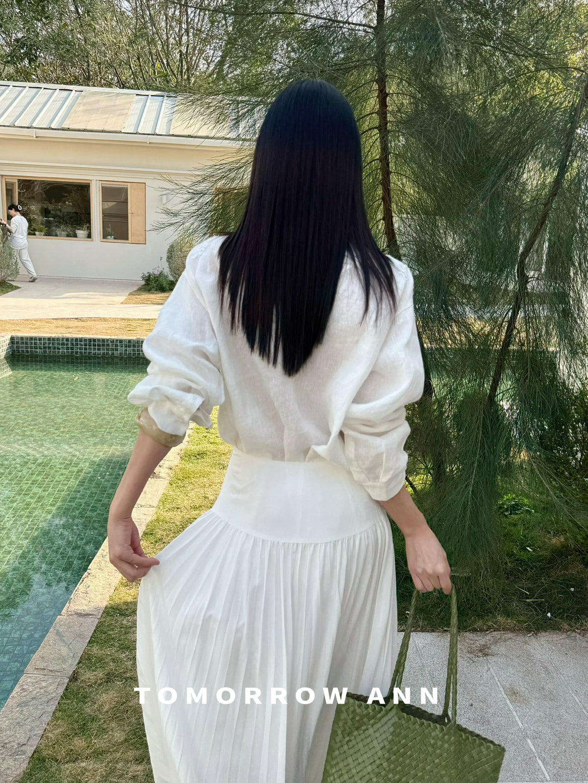 2026 Early Spring! [TOMORROW ANN] French Temperament Embroidery Sequin Fashion Blouse 12838# OZQ