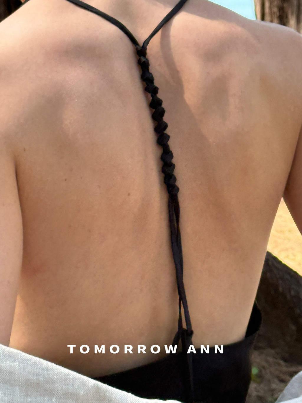 Early Spring 2026! 【TOMORROW ANN】Hand-Woven Cord Embroidered Camisole Vest 12668# OZQ