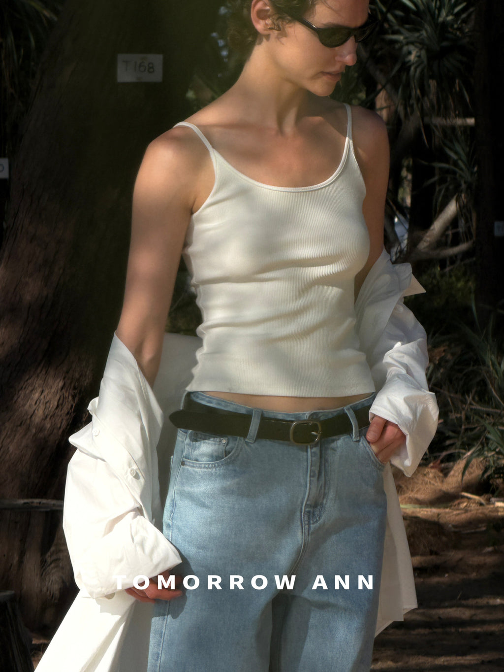 TOMORROW ANN Spring 2026 Minimalist Chic Versatile Casual Camisole