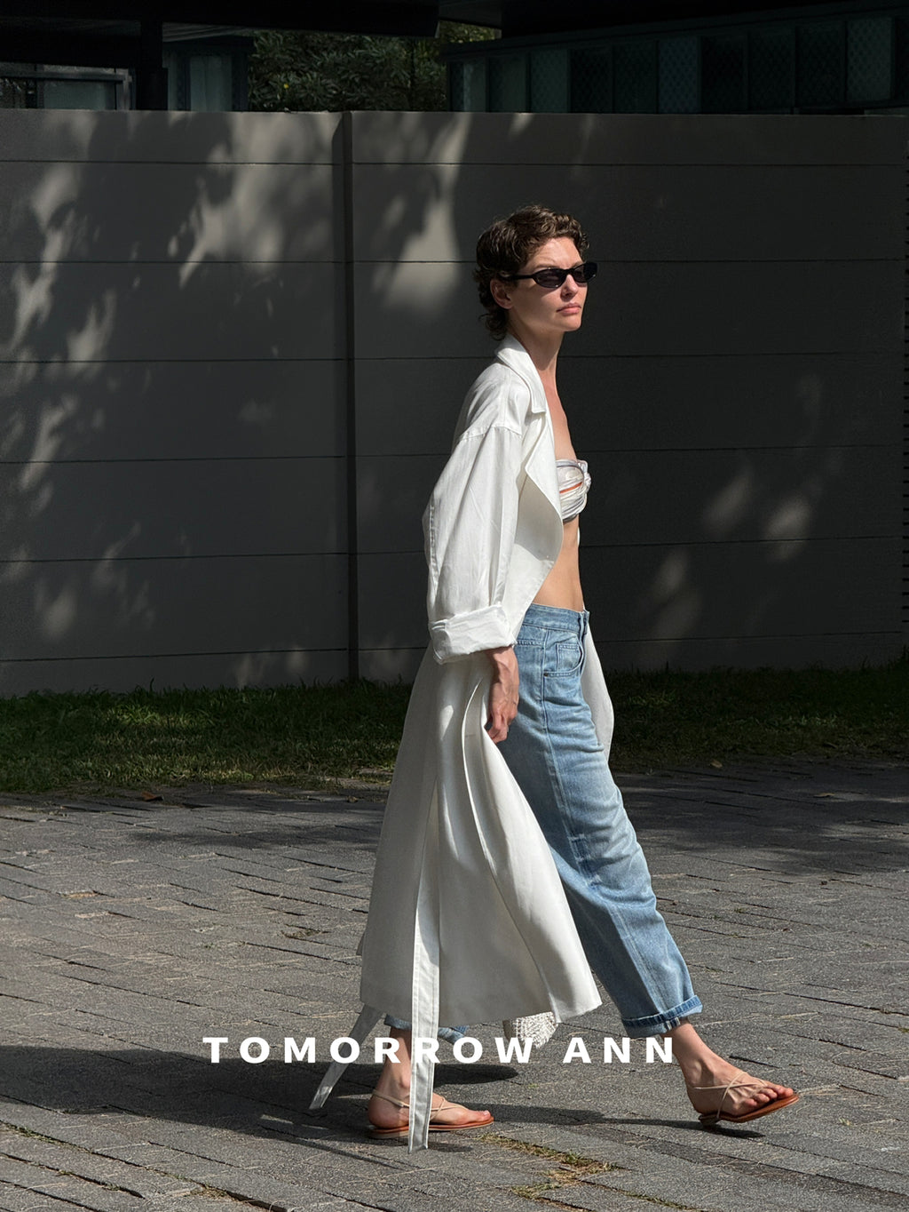 Spring 2026! [TOMORROW ANN] Designer Elegant Long Versatile Trench Coat (with Belt) 12871# OZQ